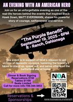 The Purple Benefit to End Domestic Violence
