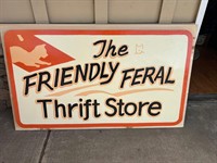 The Friendly Feral Thrift Store is Open
