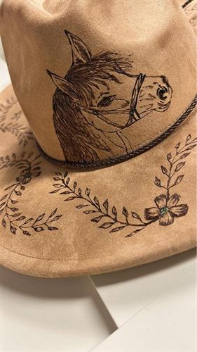 Get your hand-burned fedora/hat here 