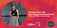 Fireside Chat with Kari Meyercord-Westerman, owner of Thistle Creative Reuse