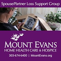 Grieving the Death of Spouse/Partner Support Group led by Mount Evans Home Health Care & Hospice