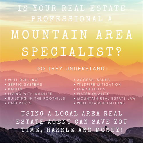 Certified Mountain Area Specialist 