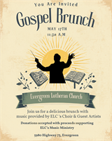 Evergreen Lutheran Church Gospel Brunch