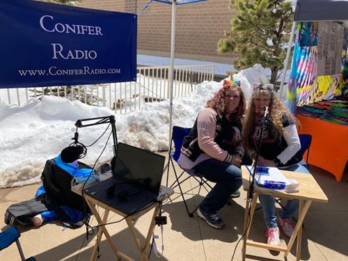 Volunteering and Participating with Conifer Radio is fun and engaging.  It's YOUR community radio station... have fun with it!