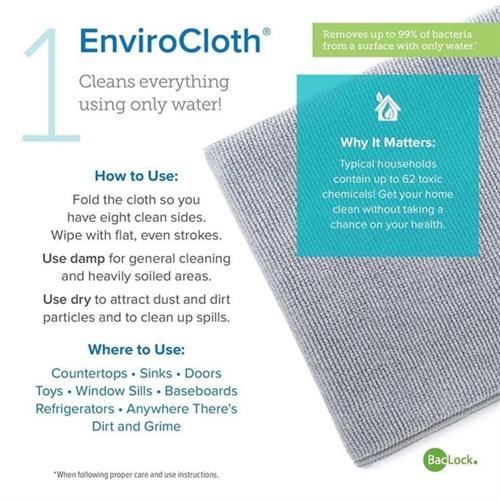 EnviroCloth #1 Product in our Safe Haven package
