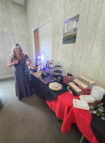 We love to do Dessert bars!