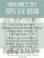 Aspen Perk Cafe / Aspen Leaf Bistro - conifer