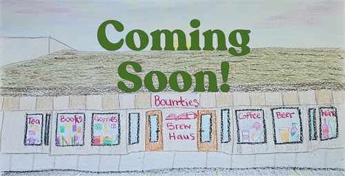 Drawing of our Future Store Front. Coming Soon!