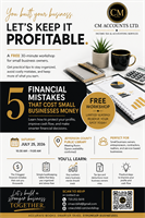 5 Finanacial Mistakes That Cost Small Businesses Money