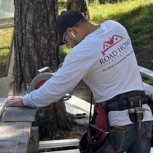 James Hardie siding installation in Conifer.