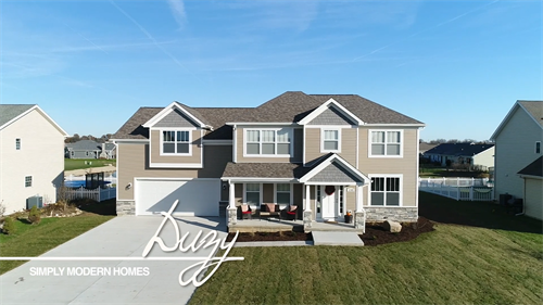 Duzy Elevation 3 by Simply Modern Homes LLC