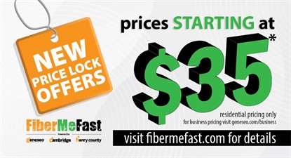 FiberMeFast powered by Geneseo Communications