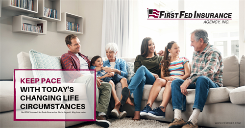 First Fed Insurance Agency, Inc. is a wholly owned subsidiary of First Federal Savings Bank. Visit www.ffinsure.com to learn more! 