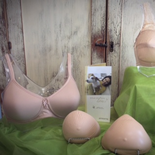 The areas larges selection of Mastectomy bras and prosthesis.