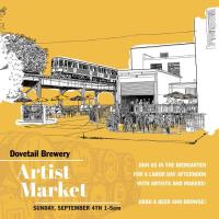 Dovetail Brewery Artist Market