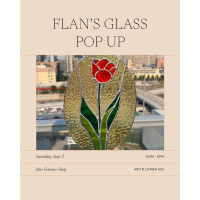 Flan's Glass Pop Up at Bon Femmes