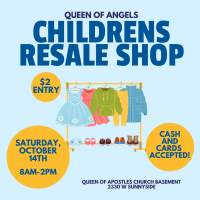 Queen of Angels School Children's Resale Event