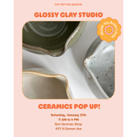 Glossy Clay Studio Pop Up at Bon Femmes