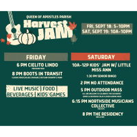 Queen of Apostles Parish Harvest Jam