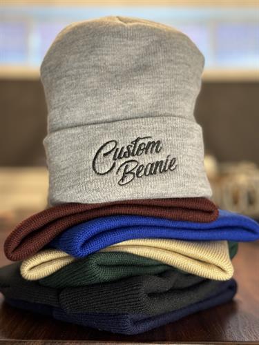 Custom Knit Beanies