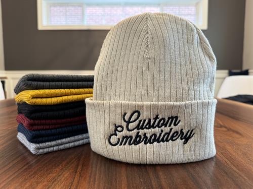 Custom Fisherman knit beanie
