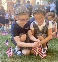 St. Matthias School honors 9/11 victims with flag ceremony