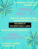 Grand Opening! Itsy Bitsy Play & Cafe