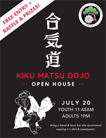 OPEN HOUSE - FREE AIKIDO CLASS - KIKU MATSU DOJO