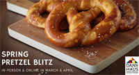 Spring Pretzel Blitz - April 30 - Taught in German!