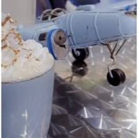 This Aviation-Themed Cafe In Chicago Is Using Authentic 20th-Century Airline Carts To Serve Its Famo