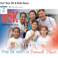 Oui'' Run 5K & Kids Race