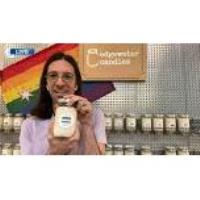 Pride Month 2021: Edgewater Candle's Pride Flag Candle supports The Trevor Project