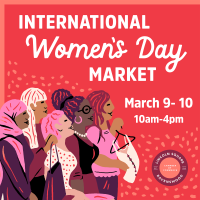 International Women's Day market on Chicago's North Side