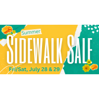 2023 Summer Sidewalk Sale!