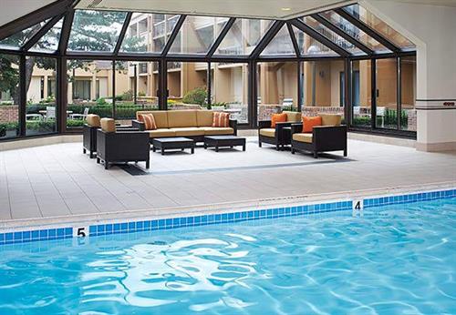 Enjoy a dip in our indoor pool.