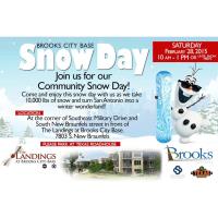 Brooks City Base SNOW DAY