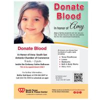 South San Antonio Chamber of Commerce Blood Drive