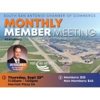 Monthly Member Meeting: Port San Antonio