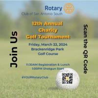 Rotary Club SA- 12th Annual Charity Golf Tournament