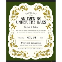 An Evening Under the Oaks- Arboretum Save the Date