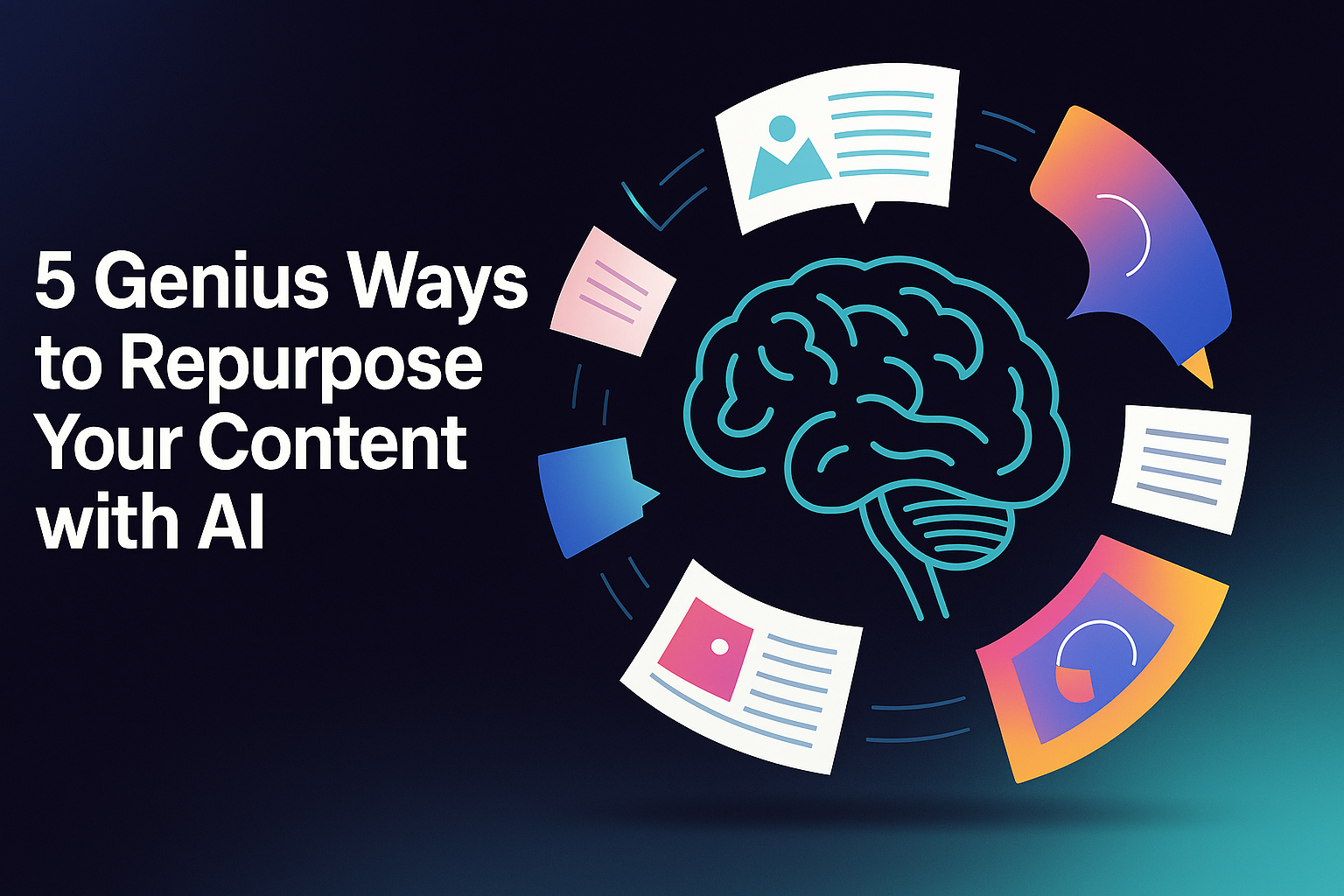 Image for 5 Genius Ways To Repurpose Your Content With AI