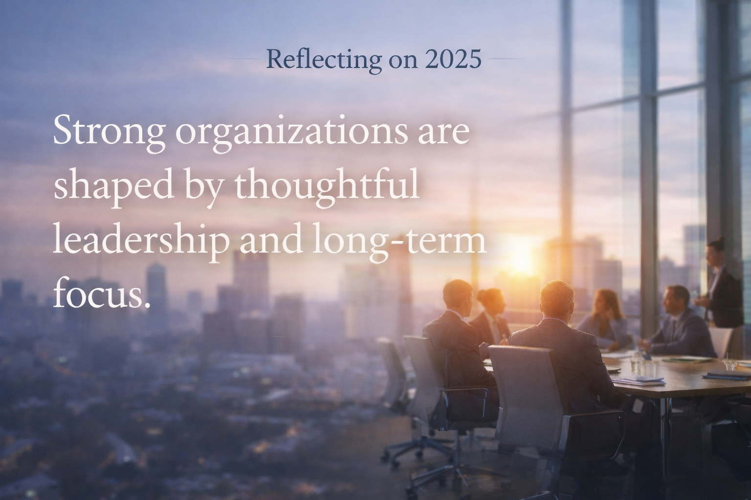 Image for Reflecting on a Year of Momentum and Stewardship