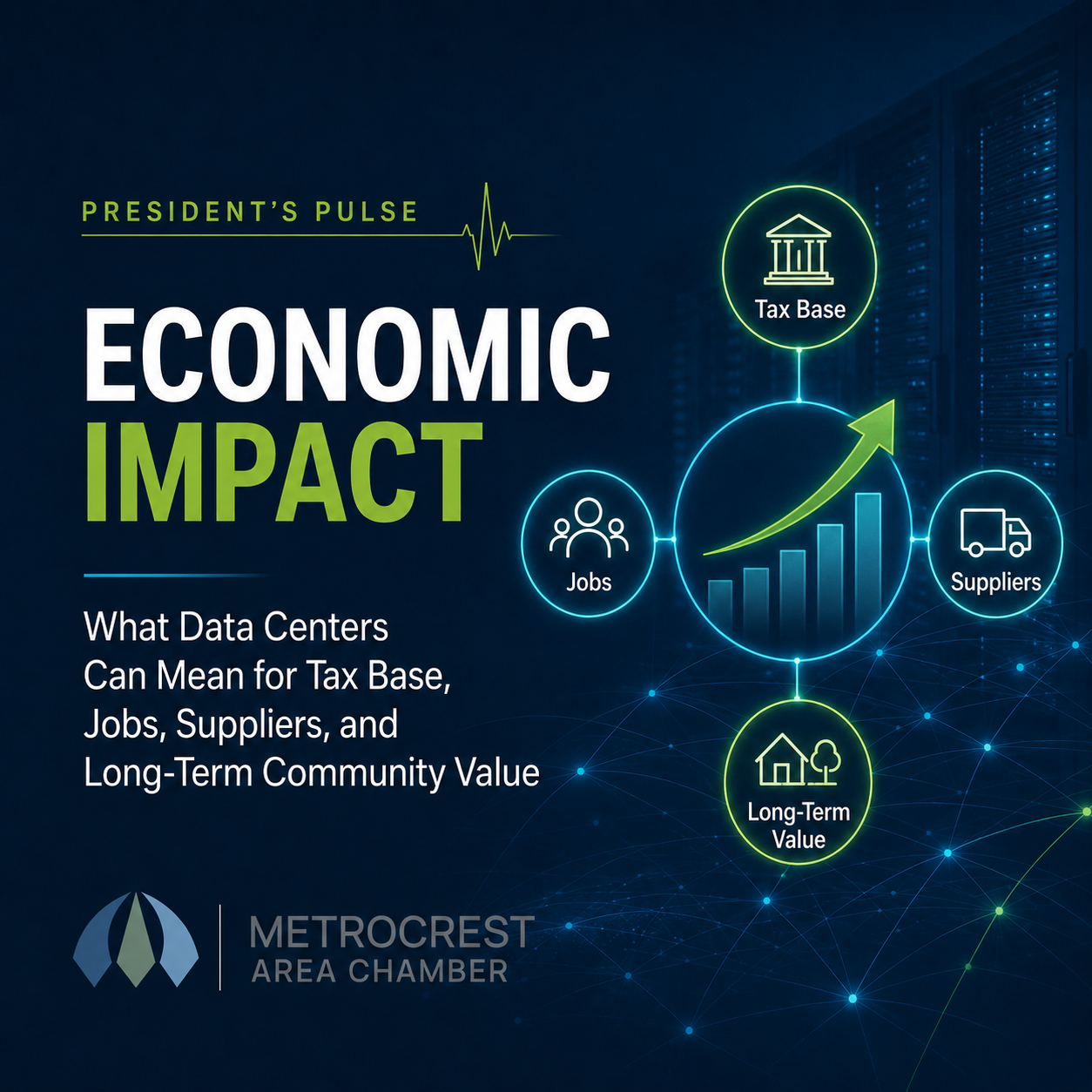 Image for Economic Impact: What Data Centers Can Mean for Tax Base, Jobs, Suppliers, and Long-Term Community Value