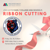 Ribbon Cutting for Early College High School - Dallas College Brookhaven Campups