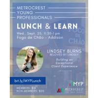 Metrocrest Young Professionals: Lunch & Learn