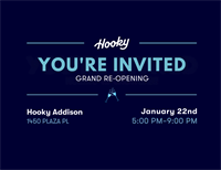 Hooky Entertainment Addison - Grand Opening Showcase