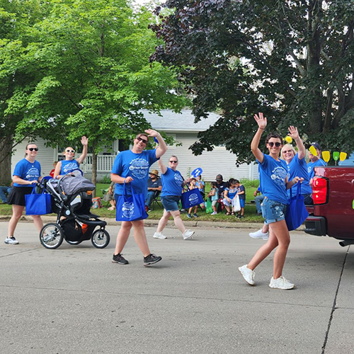 Fun a a parade!