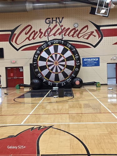 Dart Board Kick Ball