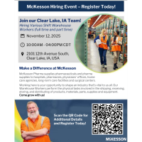McKesson Hiring Event