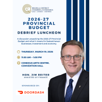 2026 Provincial Budget Lunch with Min. Jim Reiter - 2026/27